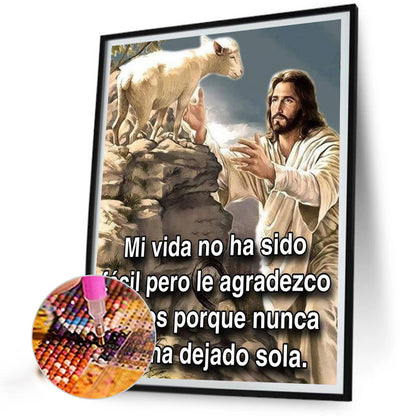 Jesus - Full Round Drill Diamond Painting 40*50CM