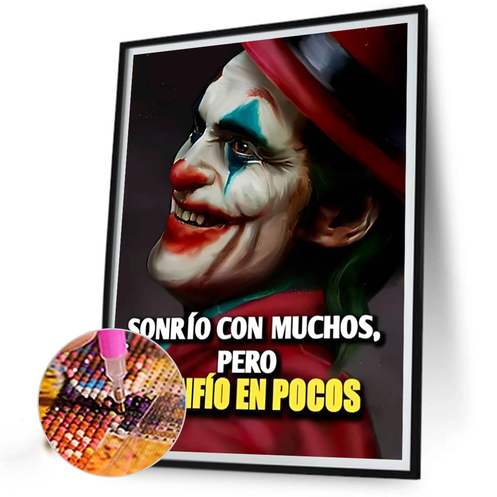 Clown Smile - Full Round Drill Diamond Painting 40*50CM