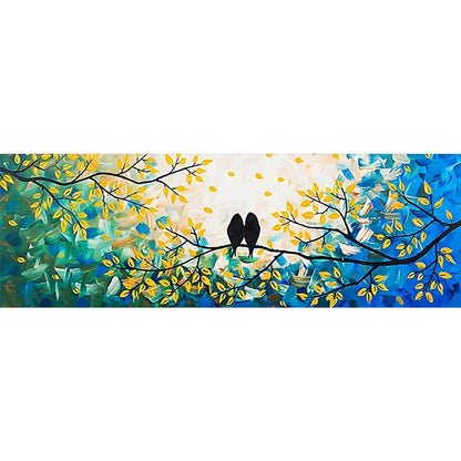 Snuggle Bird - Full Round Drill Diamond Painting 30*90CM