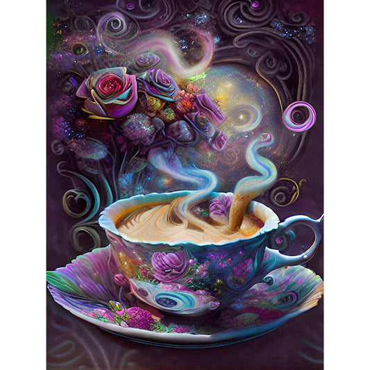 Galaxy Coffee - Full Round Drill Diamond Painting 30*40CM