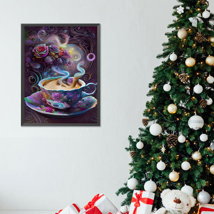 Galaxy Coffee - Full Round Drill Diamond Painting 30*40CM