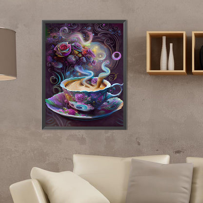 Galaxy Coffee - Full Round Drill Diamond Painting 30*40CM