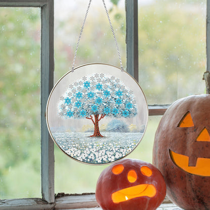 Suncatcher Double Sided Diamond Painting Hanging Decor (Tree of Life)