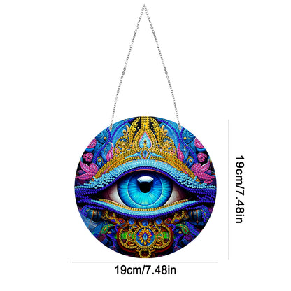 Suncatcher Double Sided Diamond Painting Hanging Decor (Eyes)