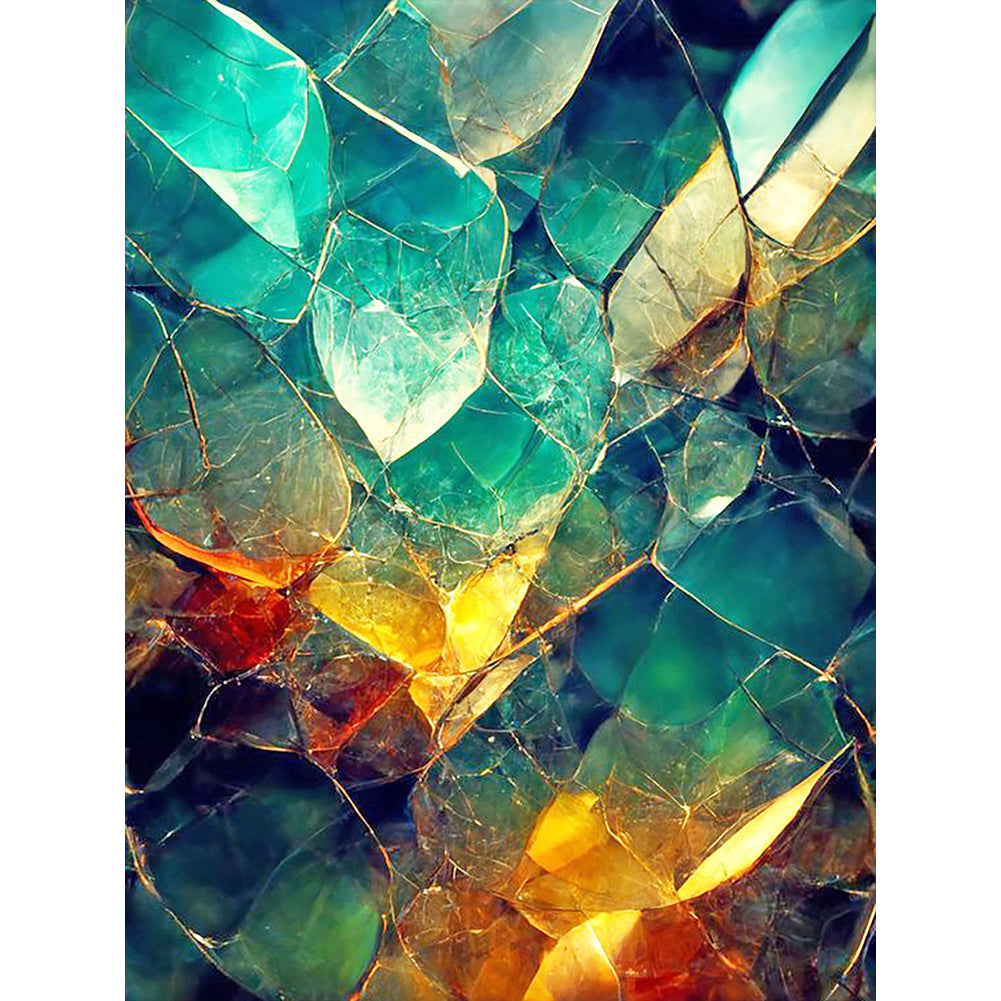 Broken Colors - Full Round Drill Diamond Painting 30*40CM