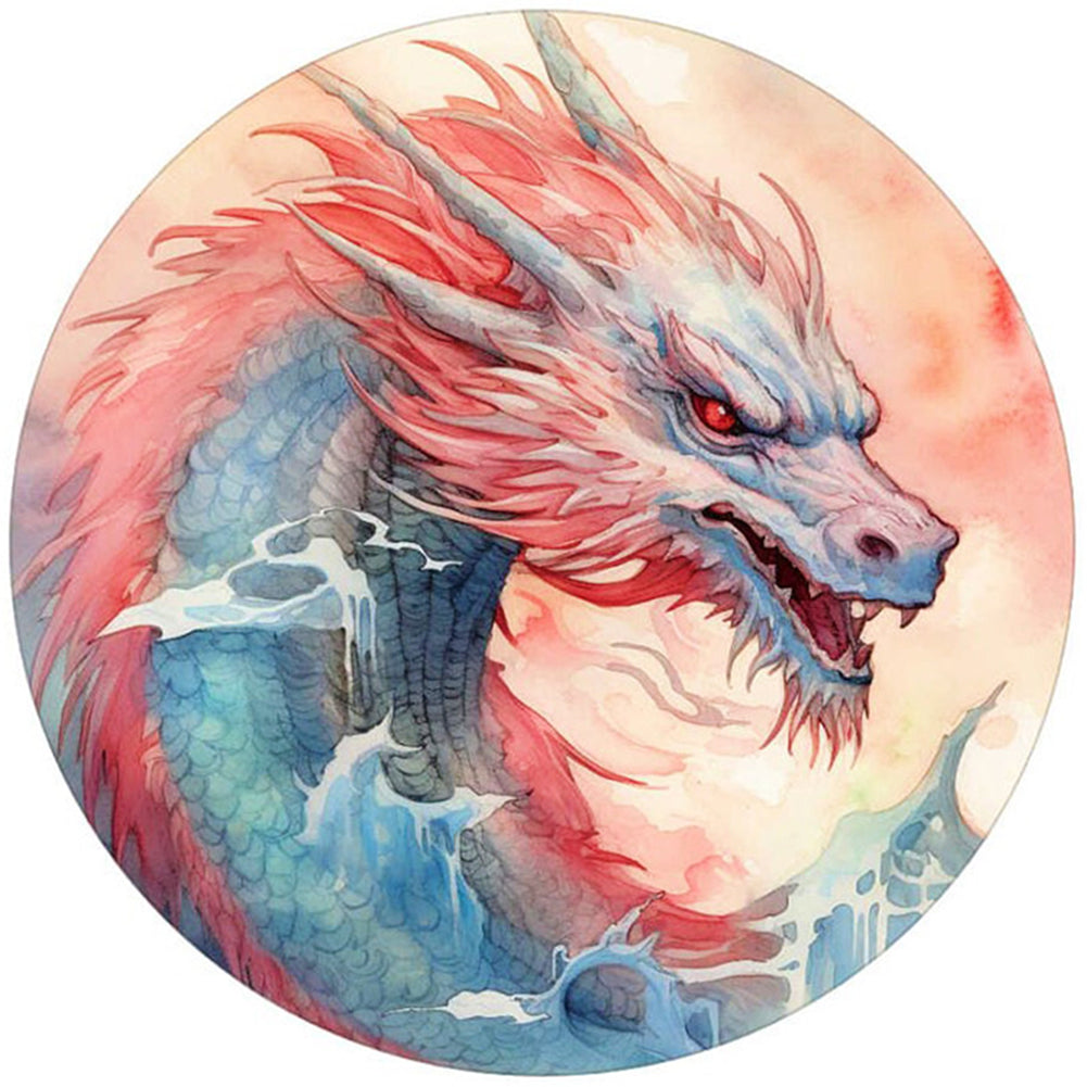 Dragon - 11CT Stamped Cross Stitch 50*50CM