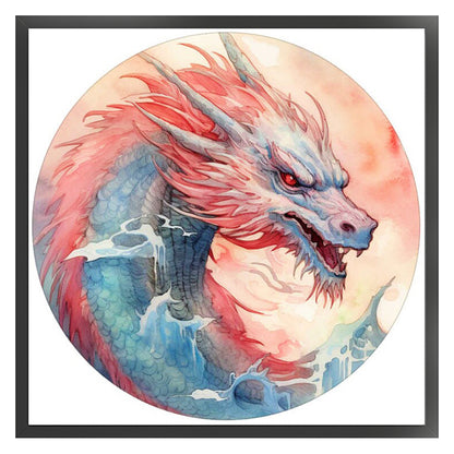 Dragon - 11CT Stamped Cross Stitch 50*50CM