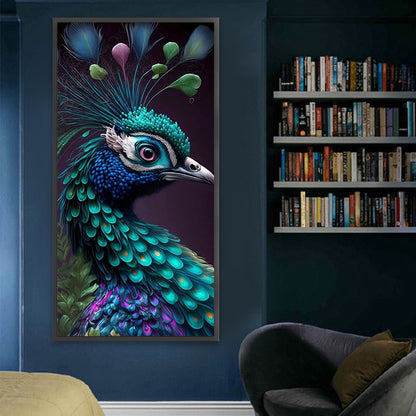 Peacock - Full Square Drill Diamond Painting 40*80CM