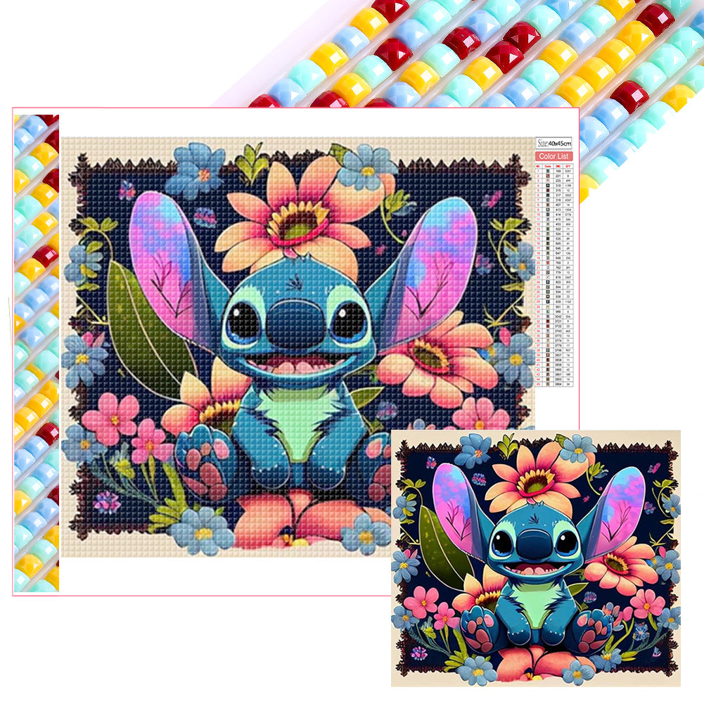 Stitch - Full Square Drill Diamond Painting 40*45CM