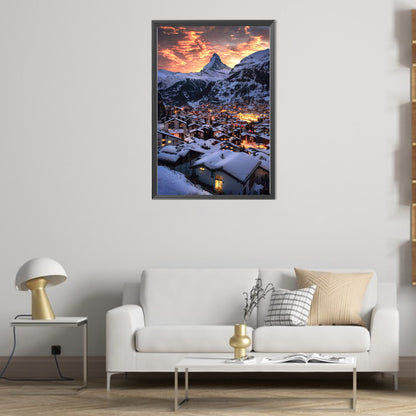 Landscape - Full AB Dril Round Diamond Painting 40*60CM