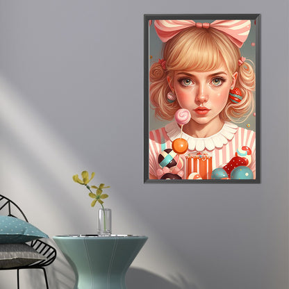 Figure - Full AB Dril Round Diamond Painting 40*60CM
