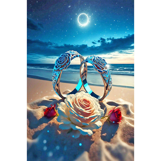 Oath Under The Moon - Full Round Drill Diamond Painting 40*60CM