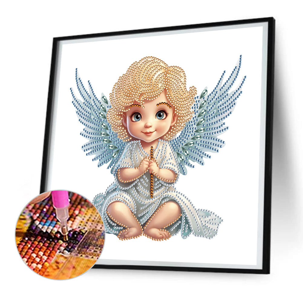 Angel Baby - Special Shaped Drill Diamond Painting 30*30CM