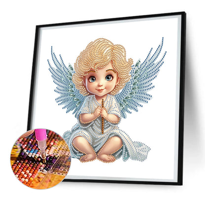 Angel Baby - Special Shaped Drill Diamond Painting 30*30CM