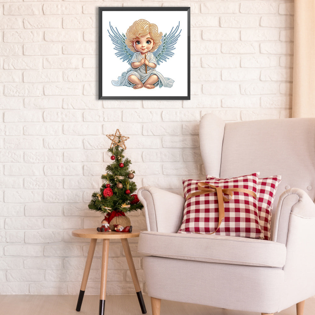 Angel Baby - Special Shaped Drill Diamond Painting 30*30CM