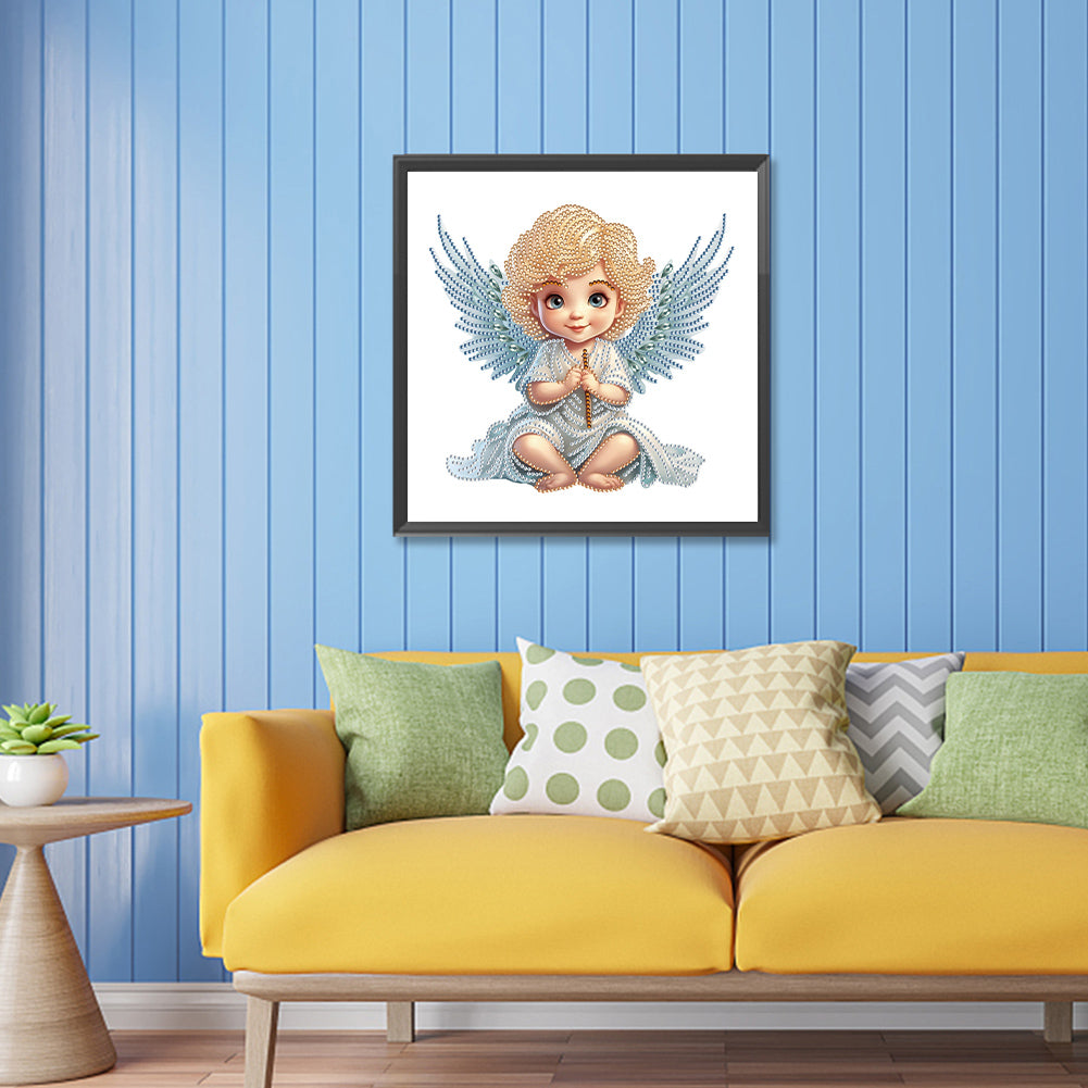 Angel Baby - Special Shaped Drill Diamond Painting 30*30CM