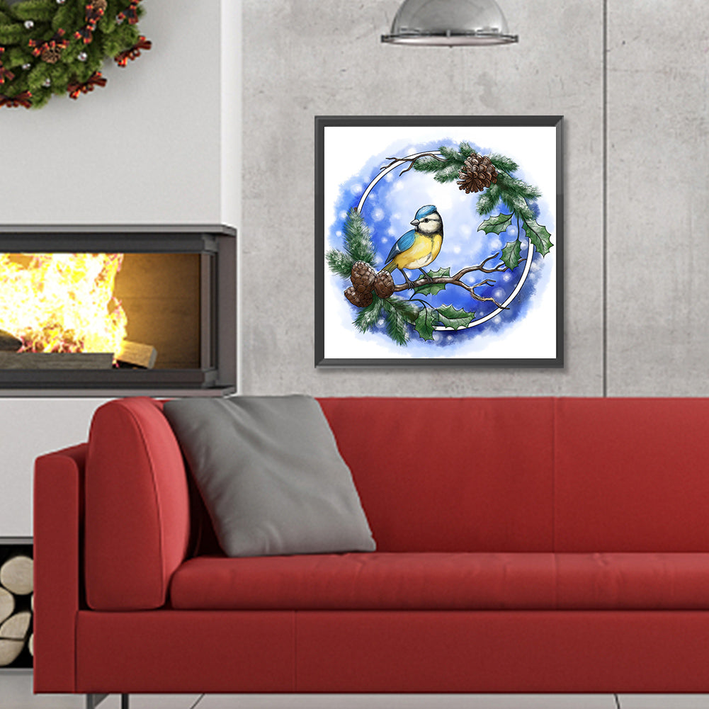 Tit - Full Round Drill Diamond Painting 30*30CM