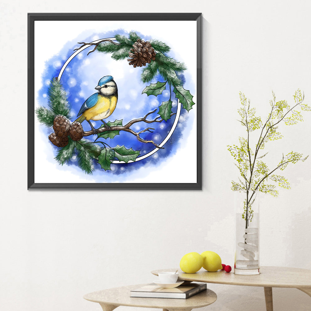 Tit - Full Round Drill Diamond Painting 30*30CM