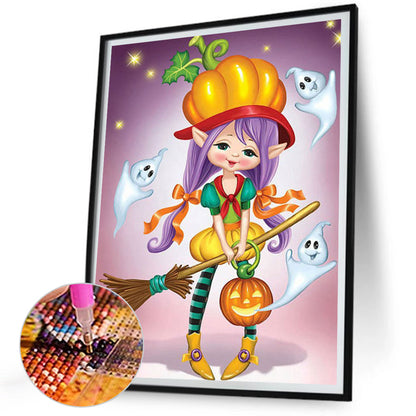 Trick Or Treat - Full Square Drill Diamond Painting 30*40CM