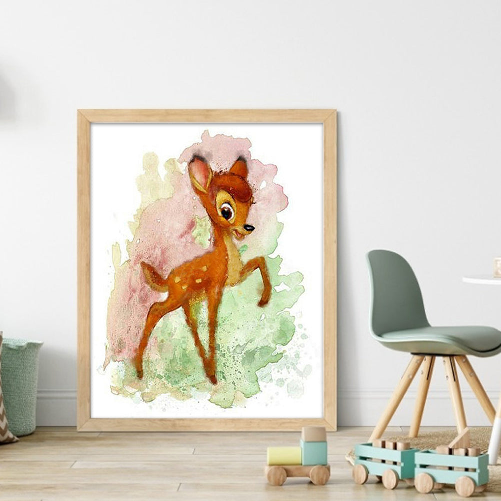 Deer - 11CT Stamped Cross Stitch 40*50CM