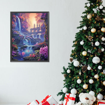 Walk Into Wonderland - Full Round Drill Diamond Painting 30*40CM