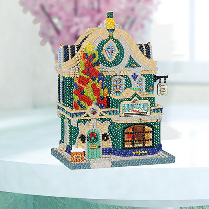 Diamond Painting Table Decor for Home Office Table Decor (Fruit Paradise)