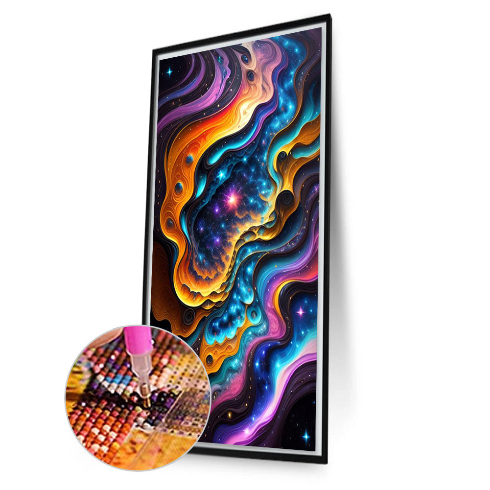 Starry Sky Waves - Full Square Drill Diamond Painting 40*70CM