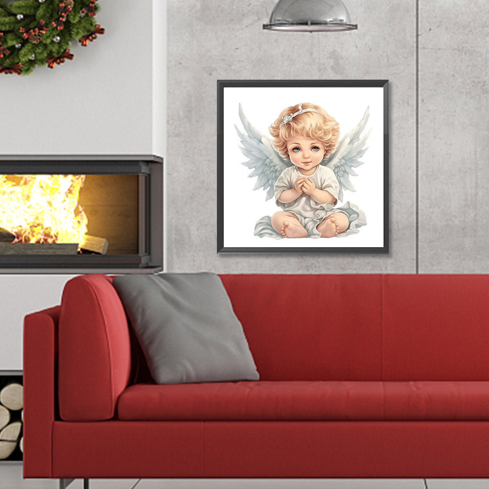 Angel Baby - Full Round Drill Diamond Painting 30*30CM