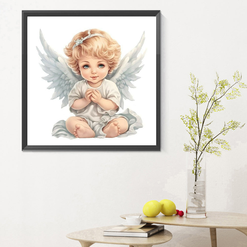 Angel Baby - Full Round Drill Diamond Painting 30*30CM