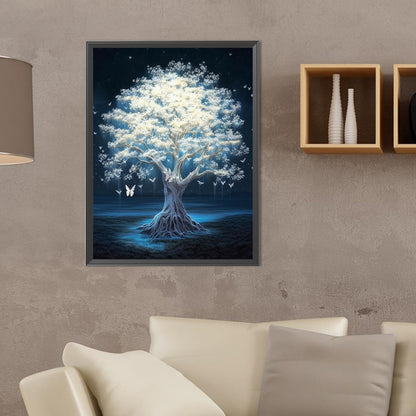 Glowing Tree - Full Round Drill Diamond Painting 30*40CM