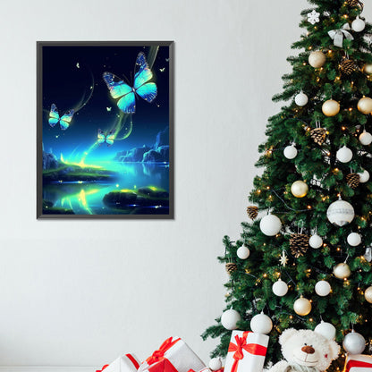 Aurora River - Full Round Drill Diamond Painting 30*40CM