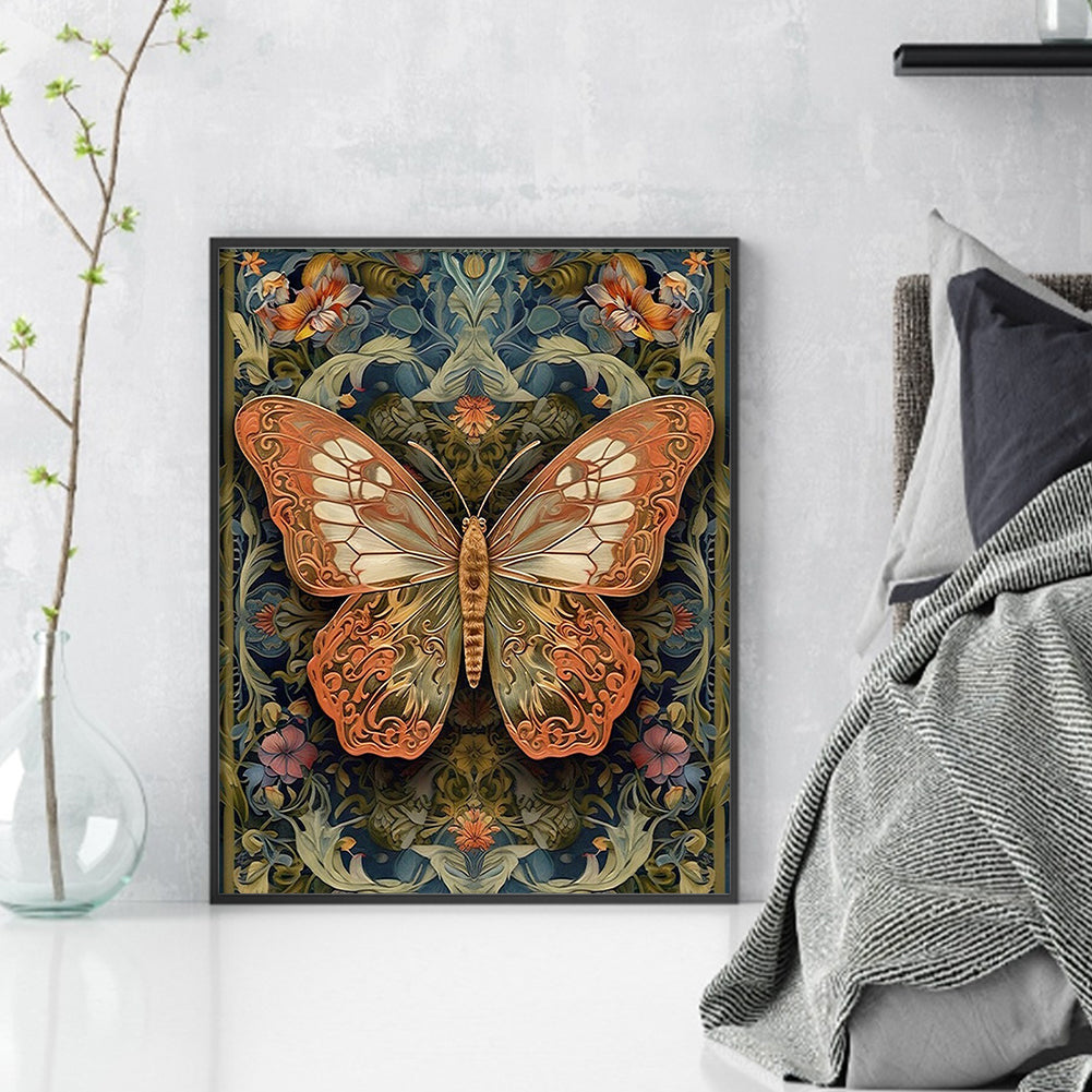 Butterfly - 11CT Stamped Cross Stitch 40*50CM