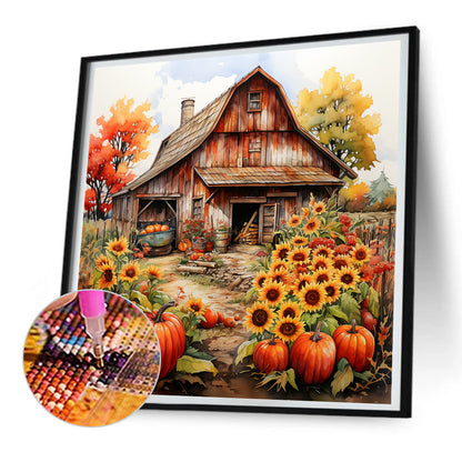 Harvest Farm - Full Round Drill Diamond Painting 30*30CM