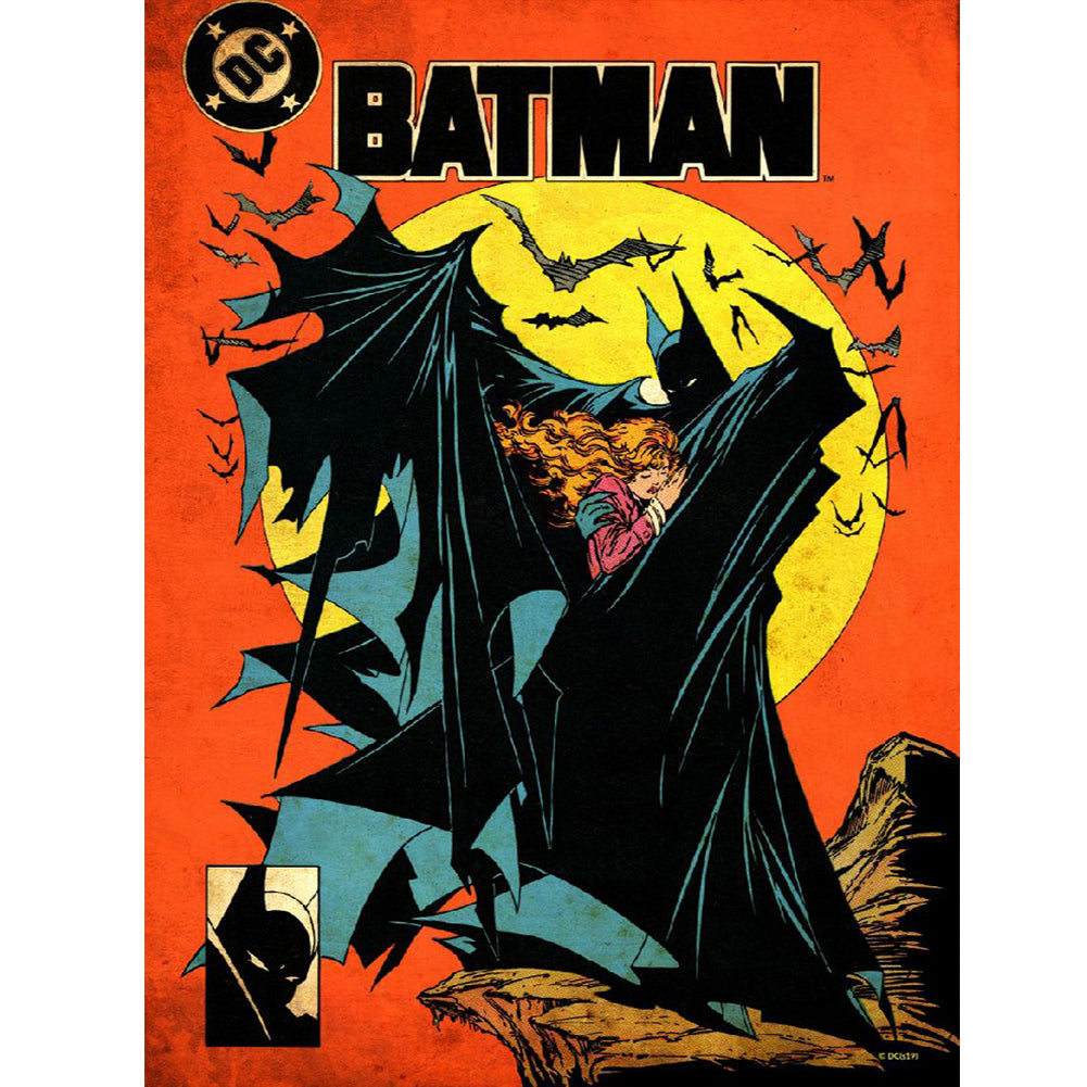 Batman - Full Round Drill Diamond Painting 30*40CM