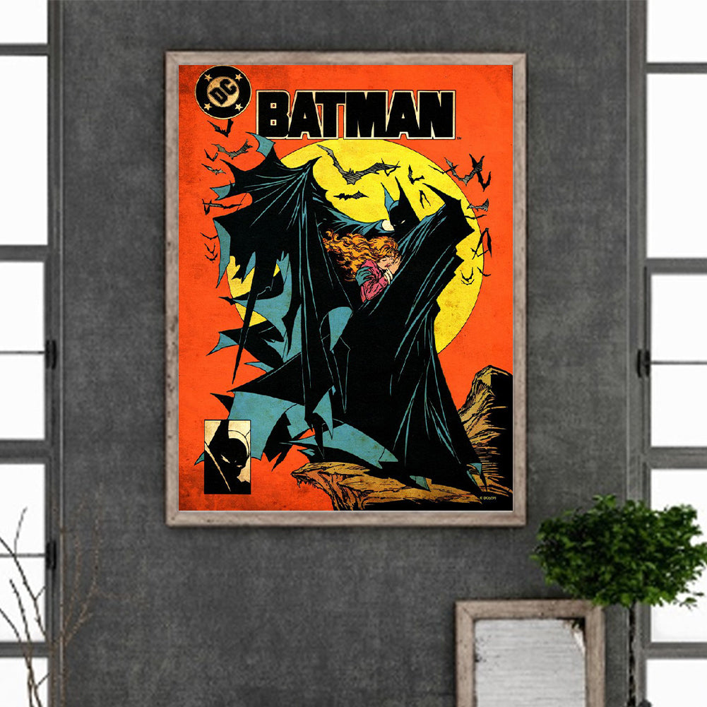 Batman - Full Round Drill Diamond Painting 30*40CM