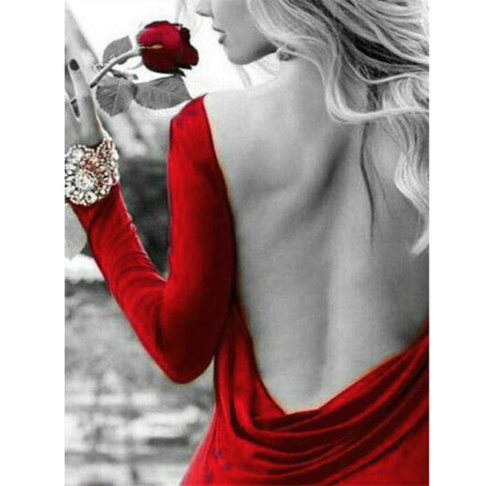La Vie En Rose - Full Round Drill Diamond Painting 30*40CM