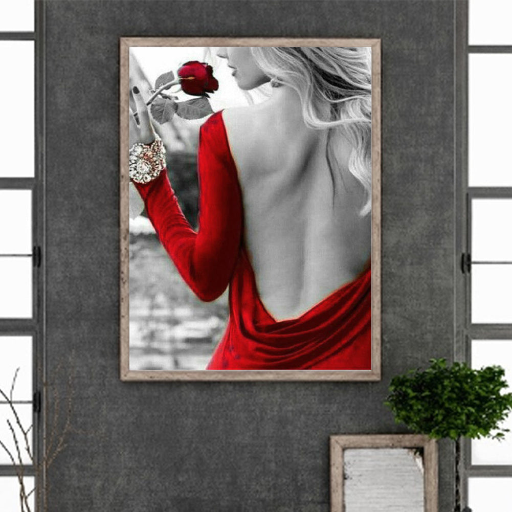 La Vie En Rose - Full Round Drill Diamond Painting 30*40CM