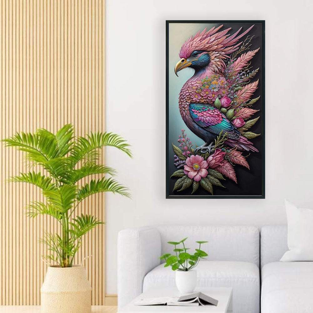 Flowers And Birds - Full Round Drill Diamond Painting 40*70CM