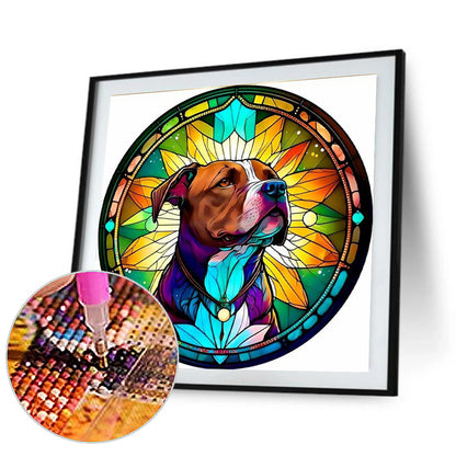 Puppy - Full Round Drill Diamond Painting 30*30CM