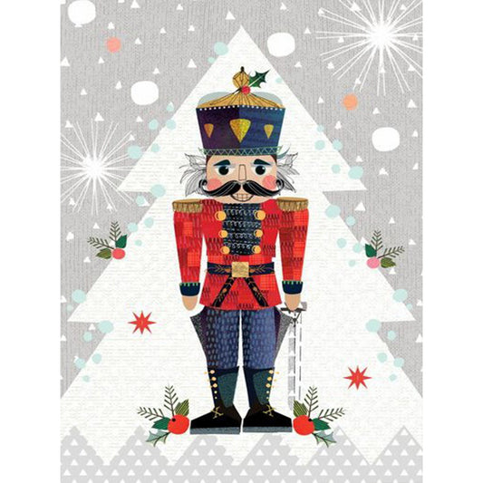 Christmas Nutcracker - Full Round Drill Diamond Painting 30*40CM