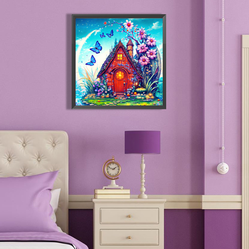 Tranquility Cottage - Full Round Drill Diamond Painting 40*40CM