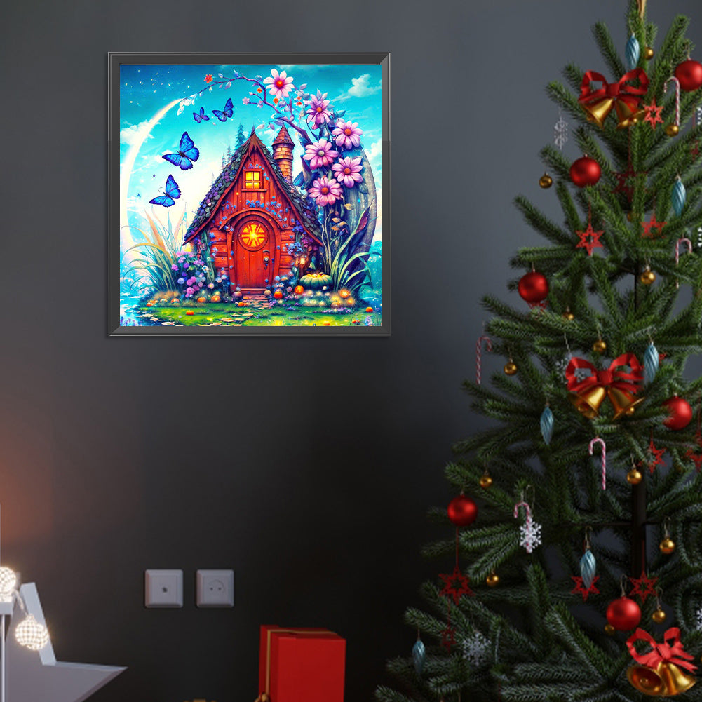 Tranquility Cottage - Full Round Drill Diamond Painting 40*40CM