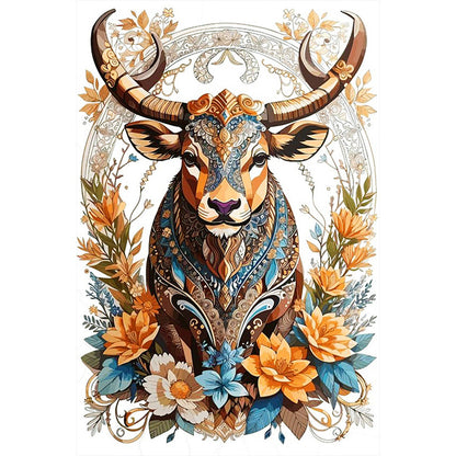 Ox - Full Round Drill Diamond Painting 40*60CM