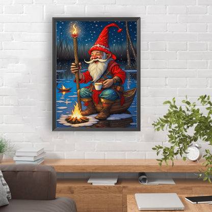 Santa Claus - Full Round Drill Diamond Painting 30*40CM