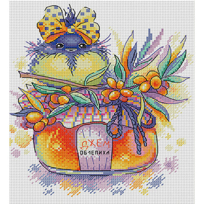 Jam Bird 2 - 11CT Stamped Cross Stitch 35*37CM£¨Spring£©