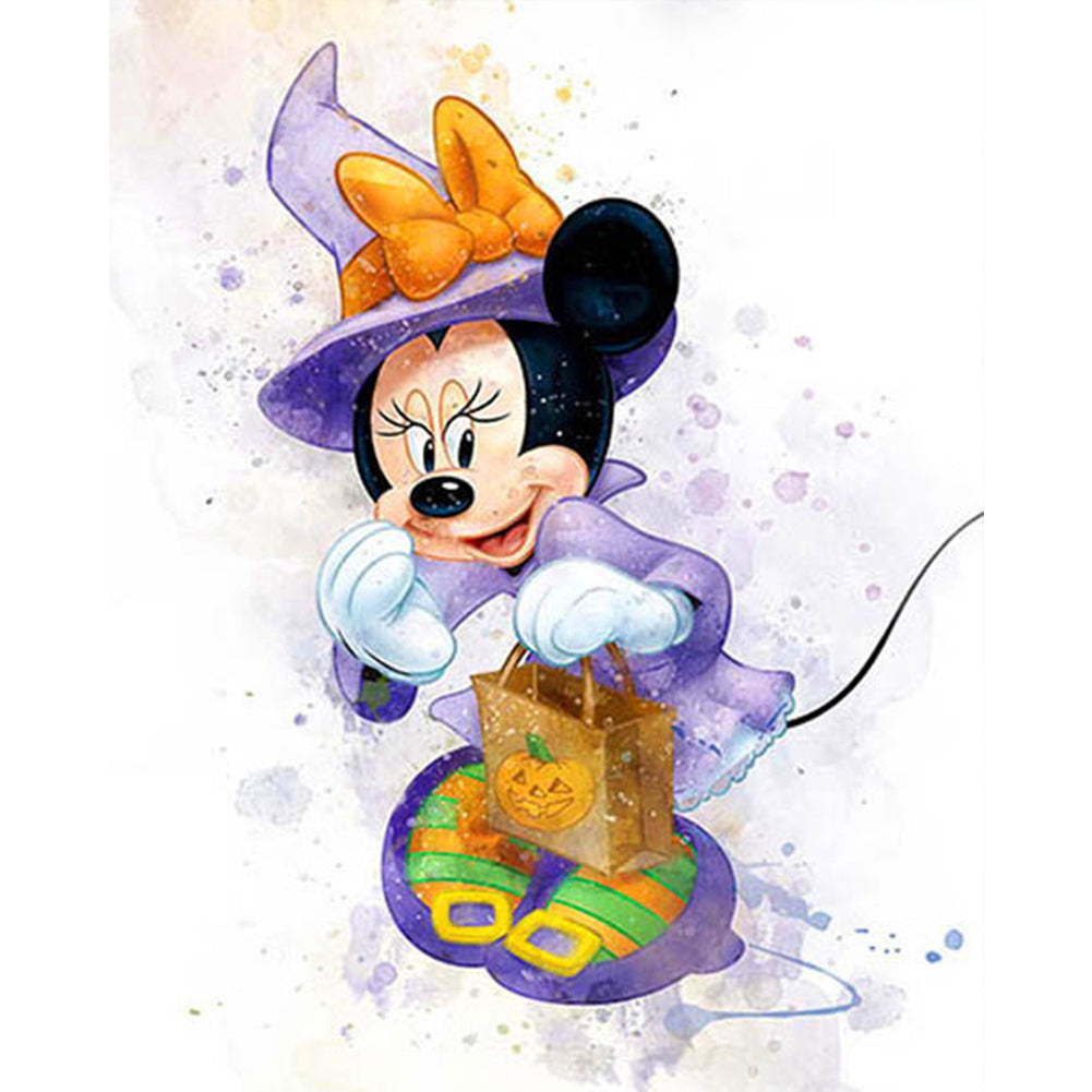 Disney Character Minnie - 11CT Stamped Cross Stitch 40*50CM