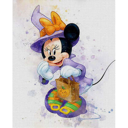 Disney Character Minnie - 11CT Stamped Cross Stitch 40*50CM