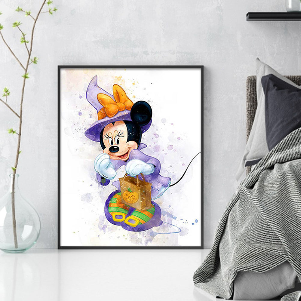 Disney Character Minnie - 11CT Stamped Cross Stitch 40*50CM