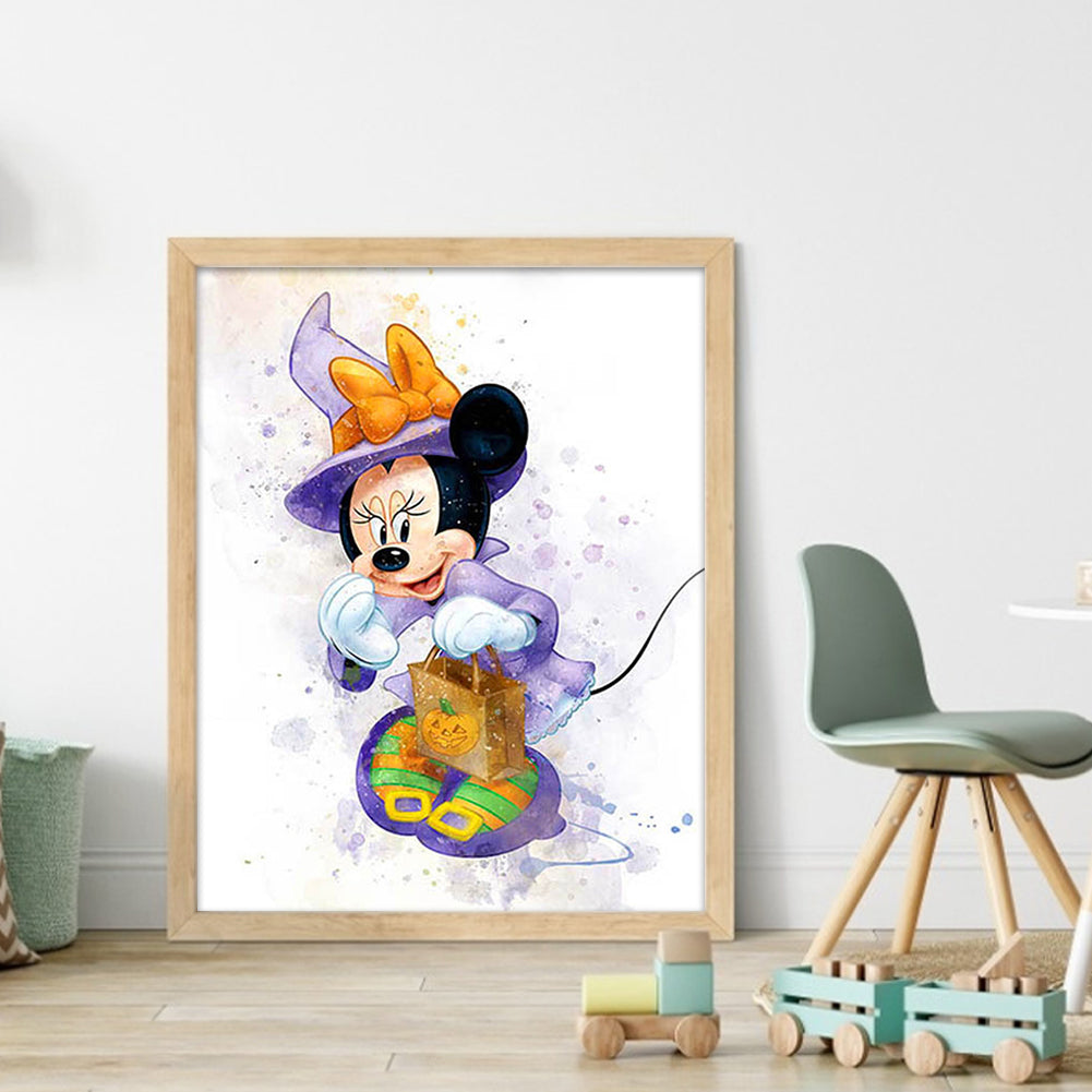 Disney Character Minnie - 11CT Stamped Cross Stitch 40*50CM