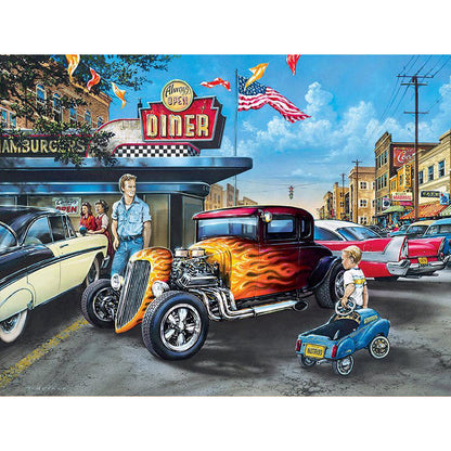 Racing - Full Square Drill Diamond Painting 40*30CM